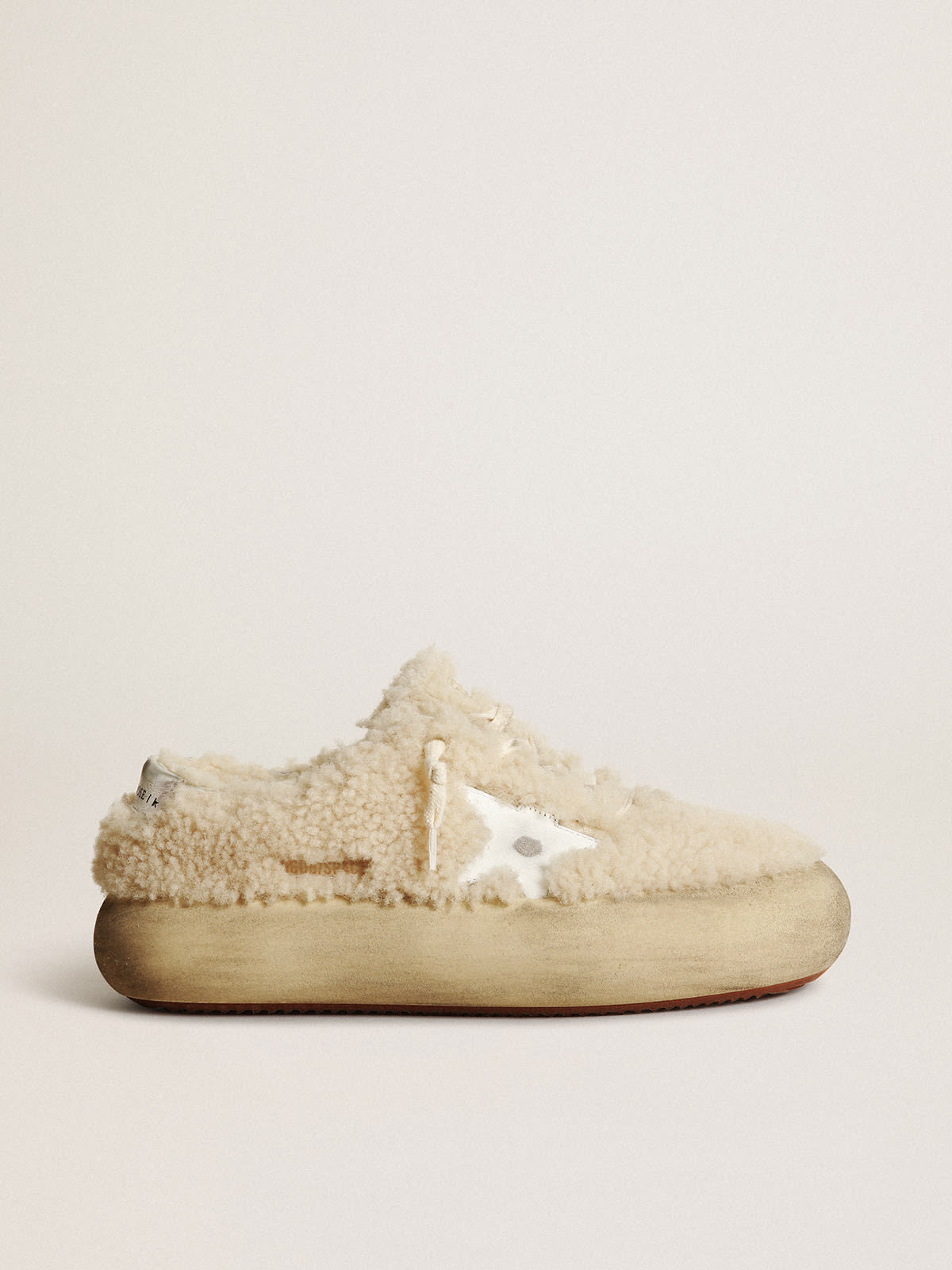 Golden goose shearling store sneakers