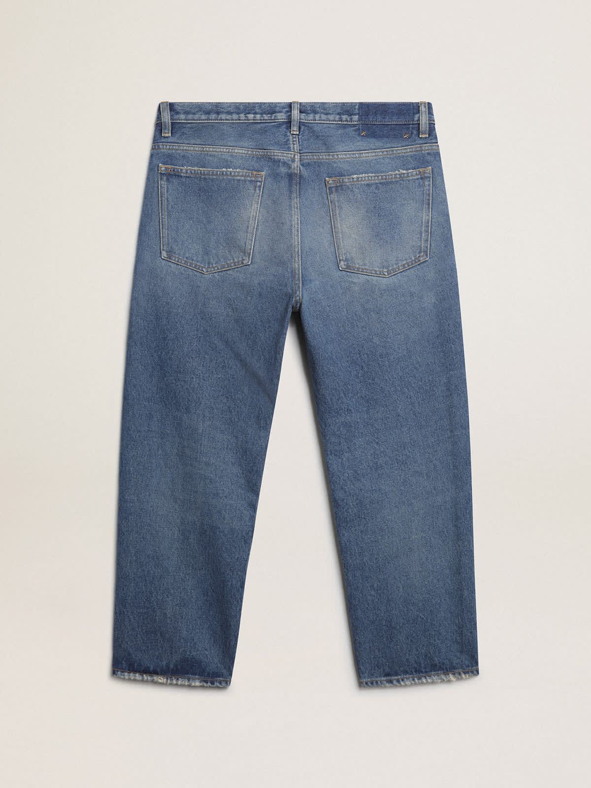 Golden Goose - Jeans blu dall'effetto stonewashed in 