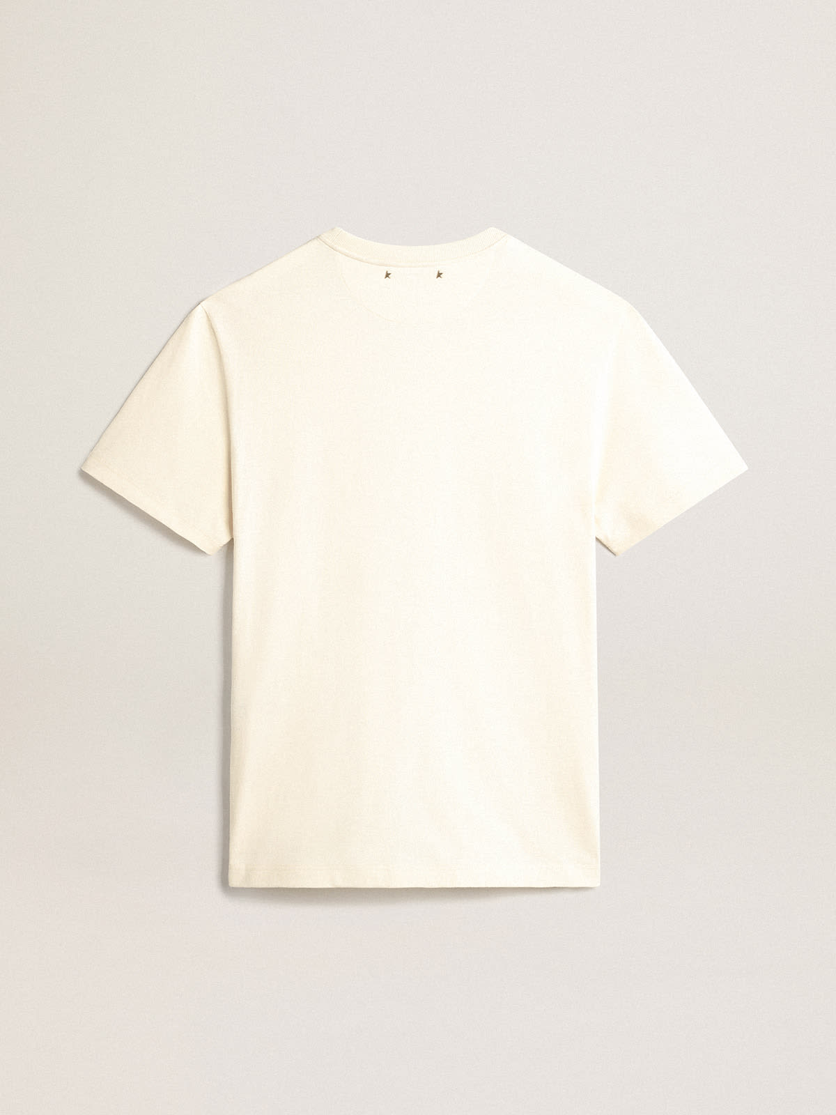 Golden Goose - T-shirt blanc caractéristique homme avec logo CNY in 