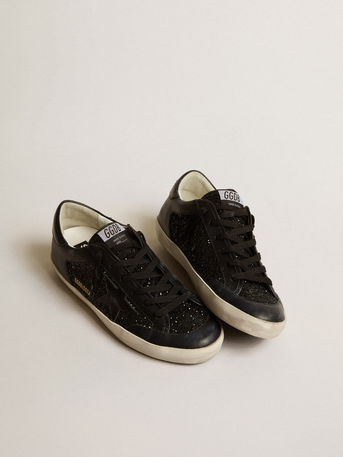 Superstar a on sale paillette noir