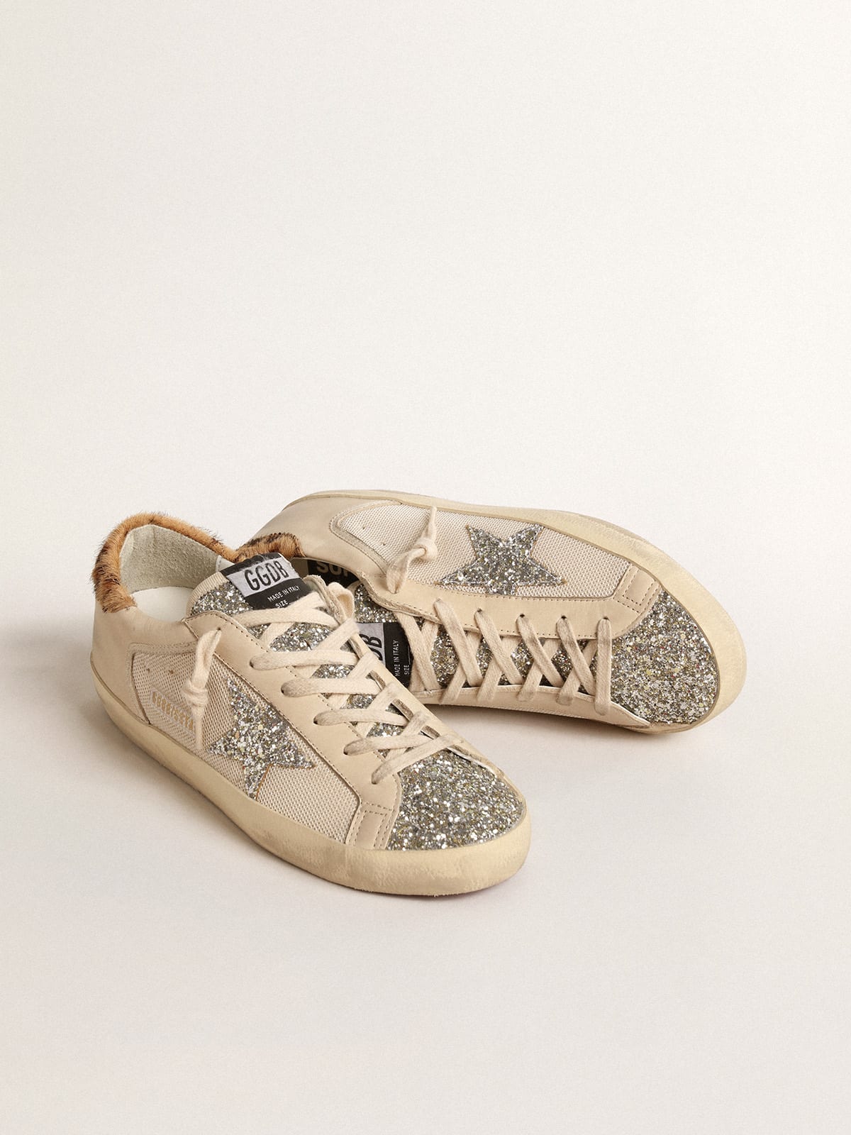 Golden goose best sale white fluo leopard