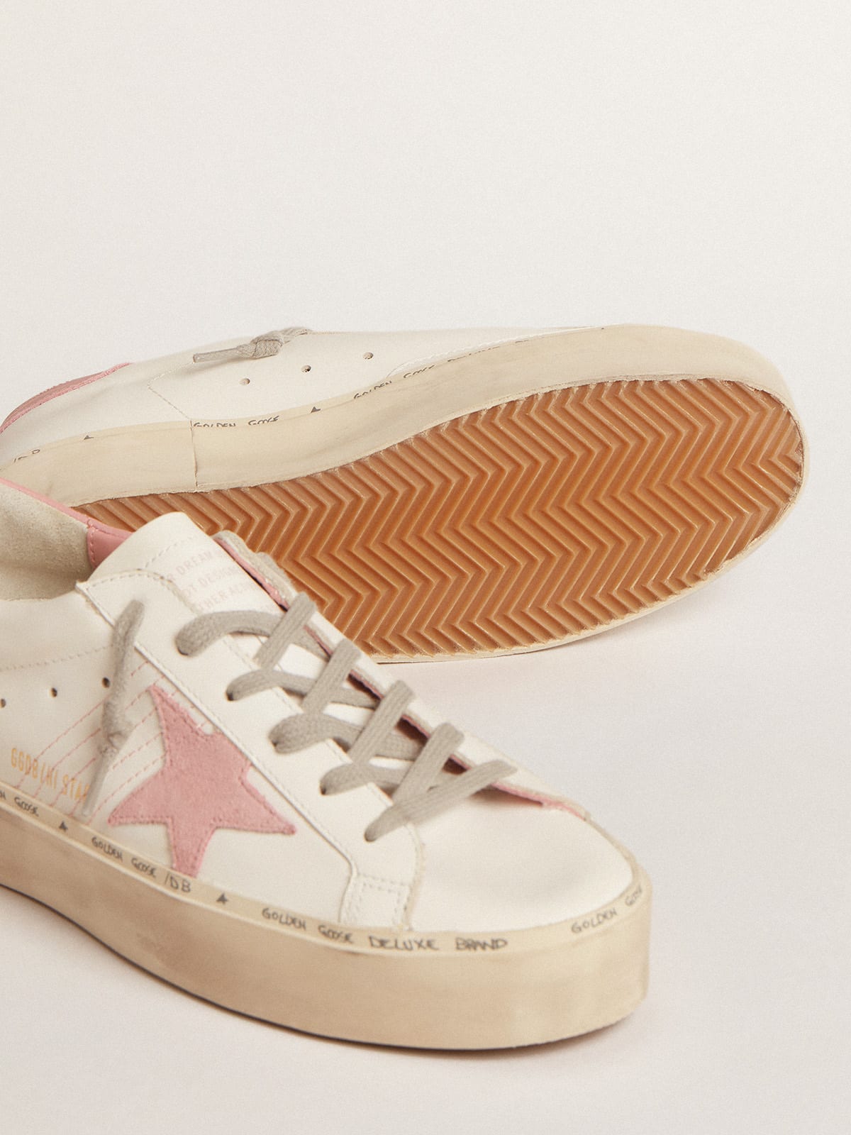 Golden goose hi star cheap leather sneakers