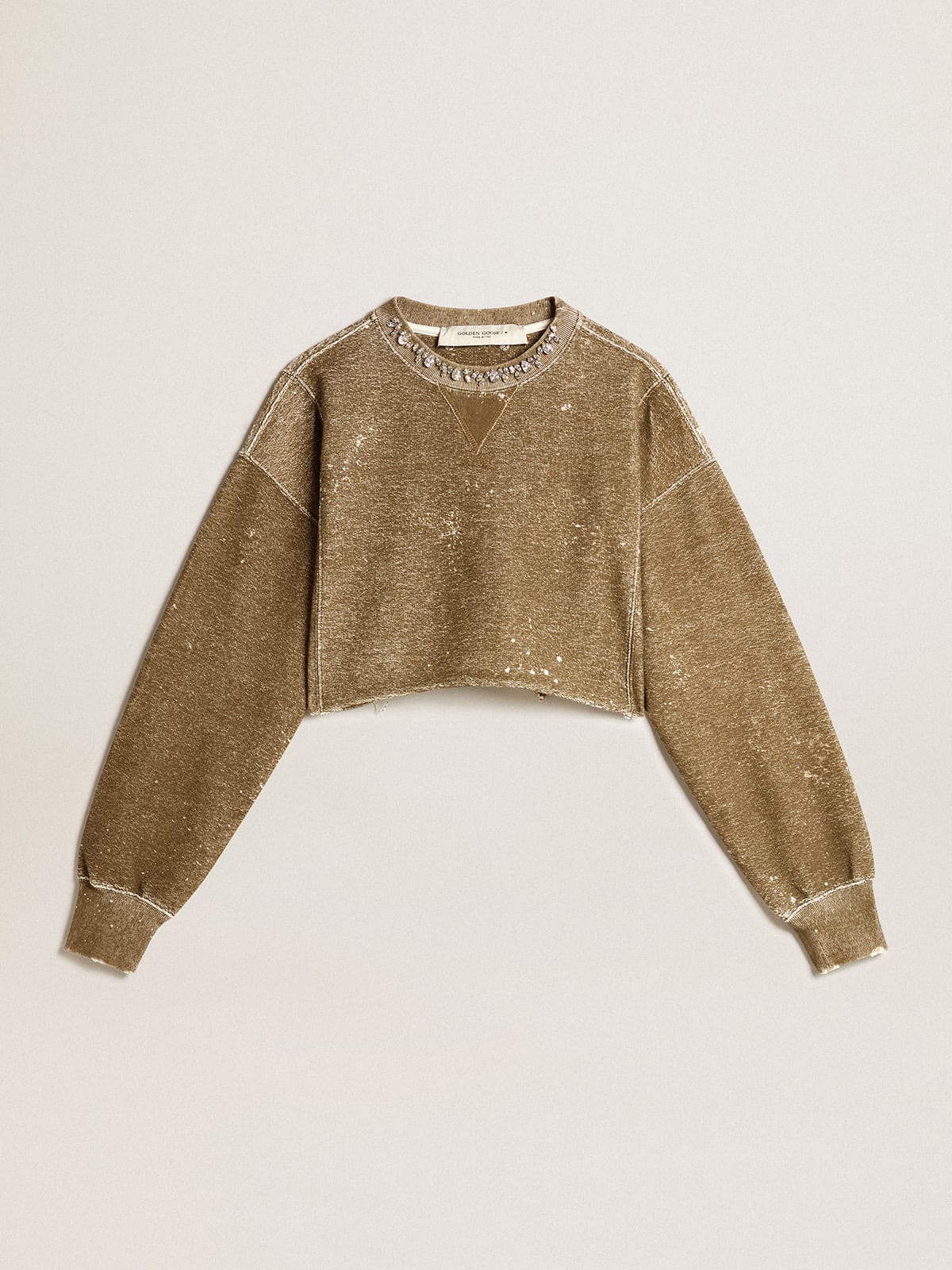 Cropped 2025 vintage sweatshirt