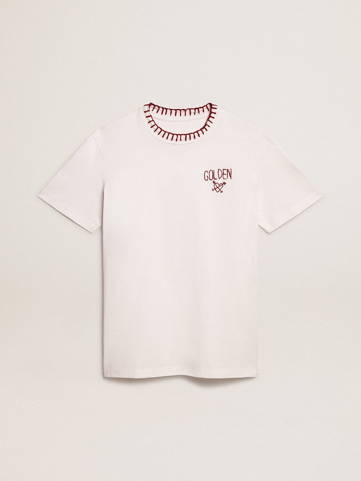 Shirt with Goose Embroidery main image 1