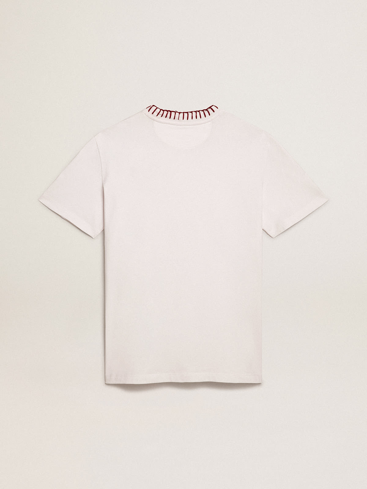 Shirt with Goose Embroidery