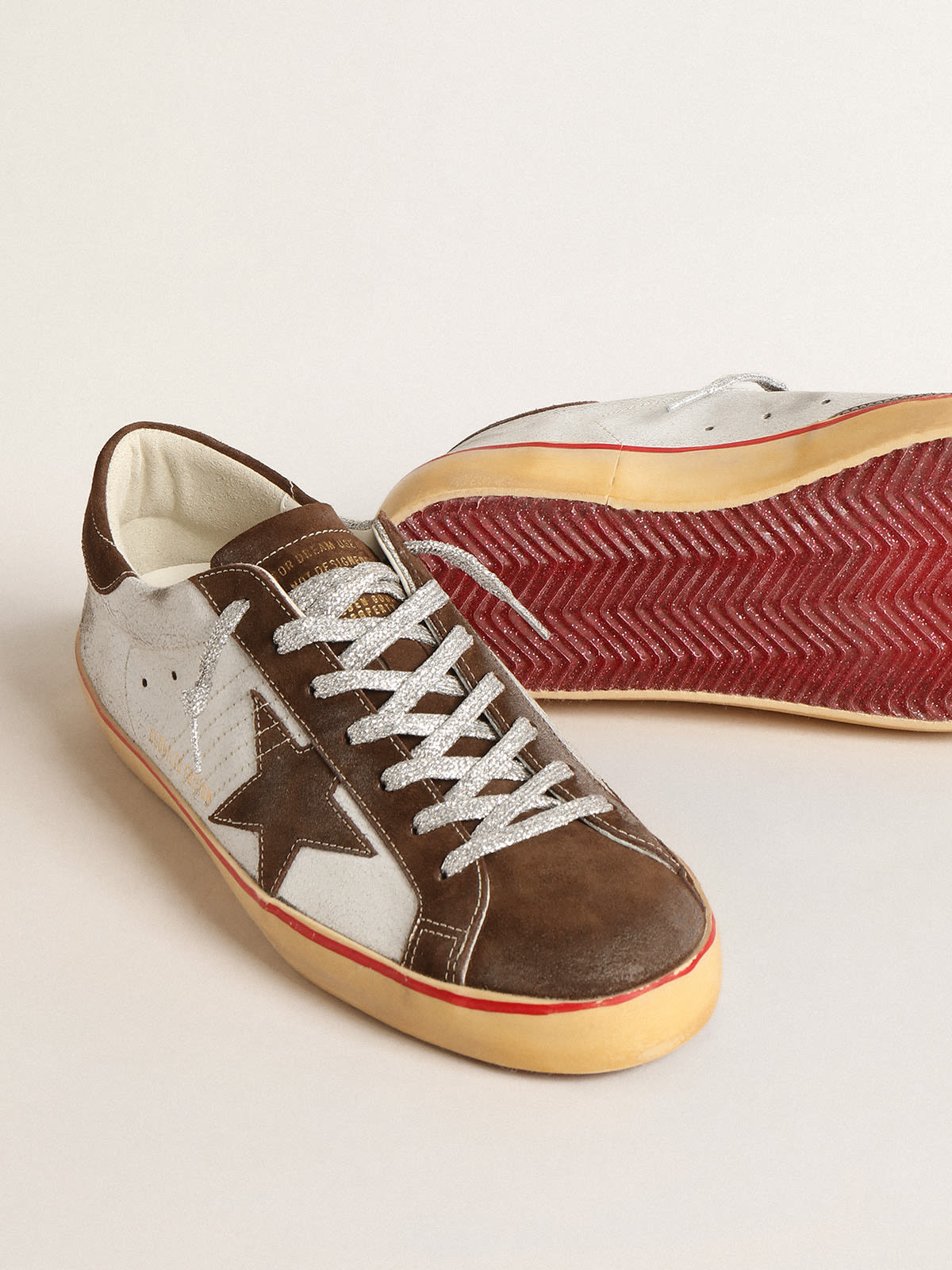 Tan suede hot sale golden goose