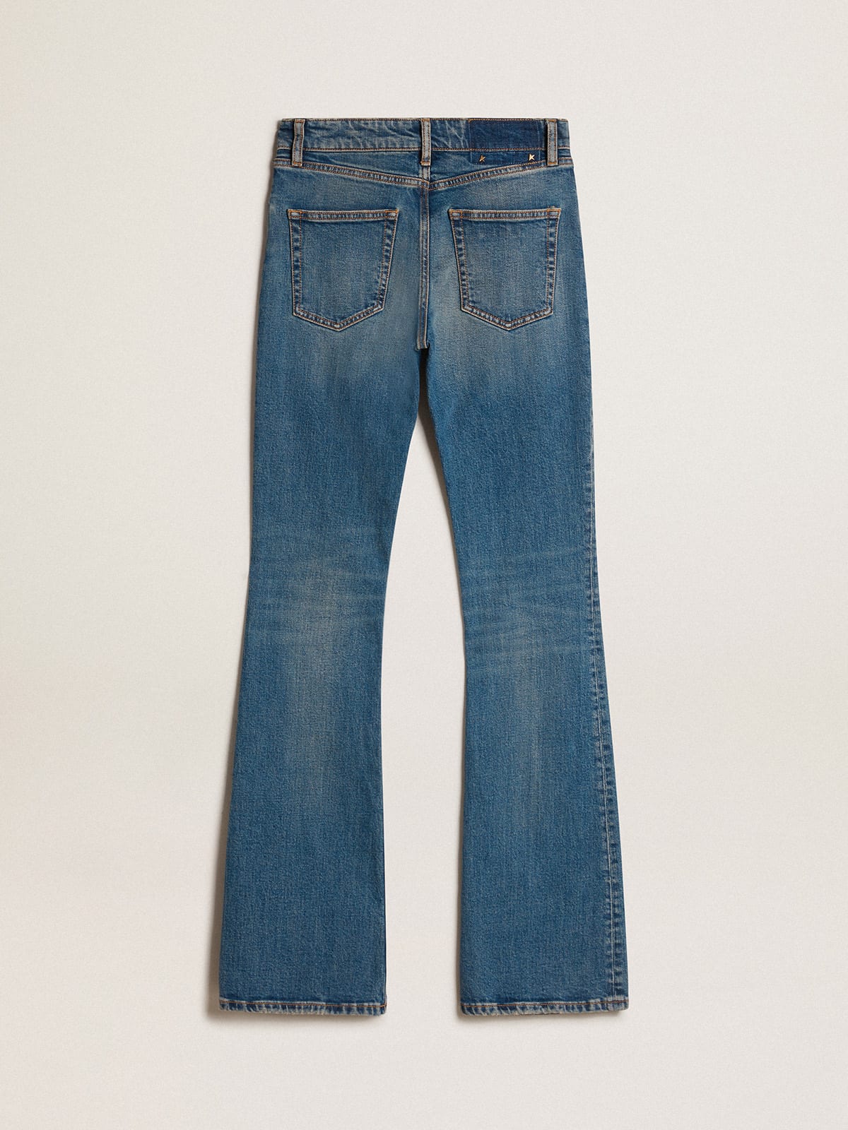 Golden Goose - Blue jeans in elasticated fabric in 