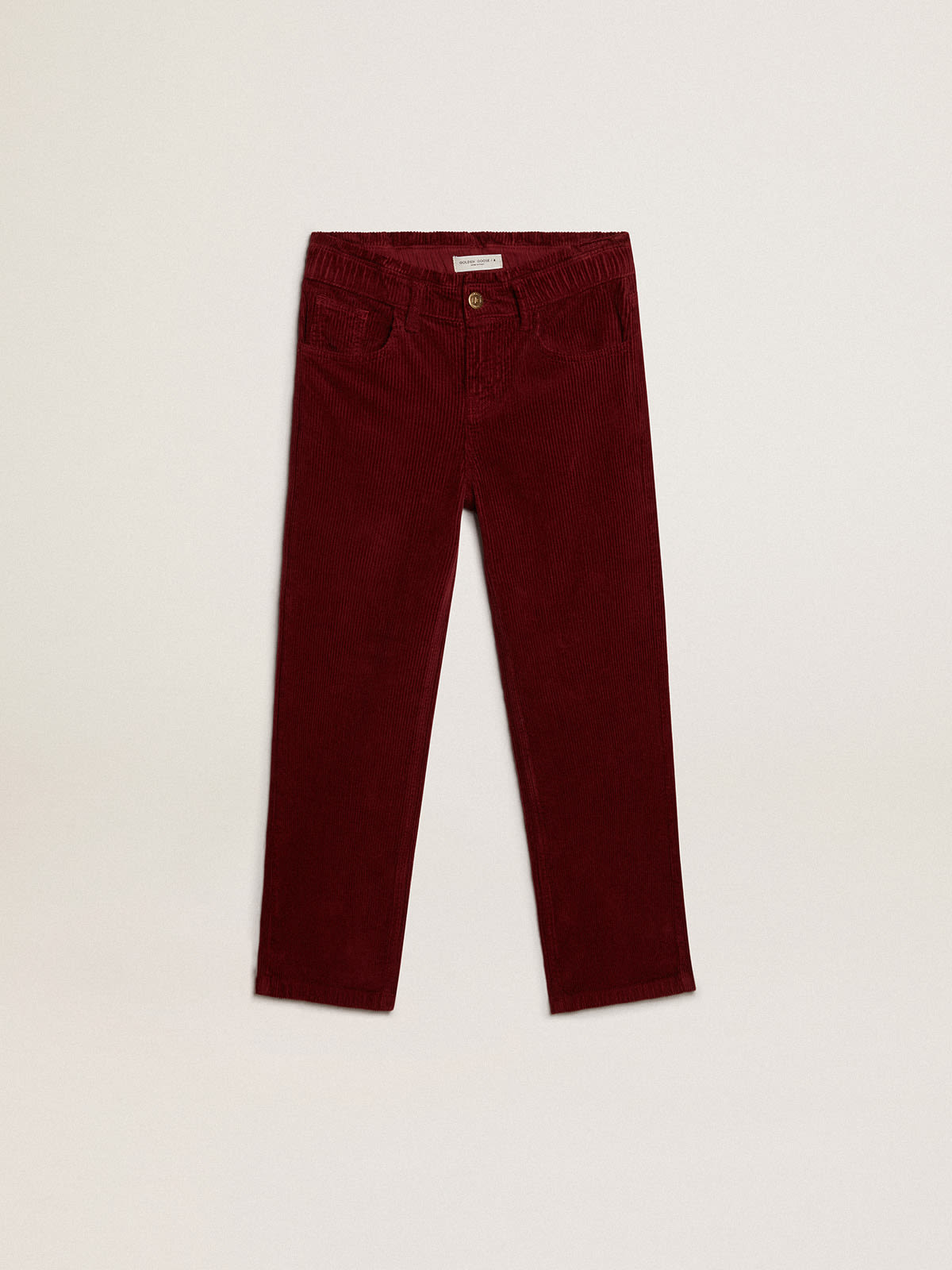 GOLDEN GOOSE: pants for girls - Black  Golden Goose pants  GYP01266P00092480203 online at