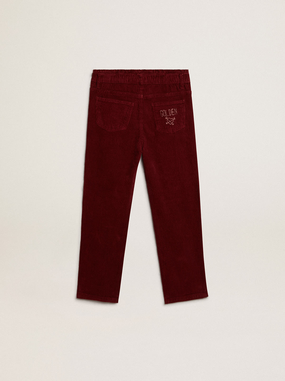 Girls burgundy hot sale jeans