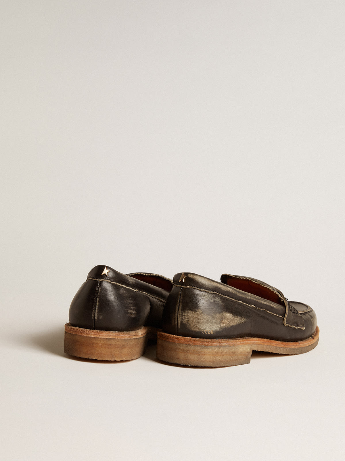 Golden Goose - Jerry loafer in black leather in 