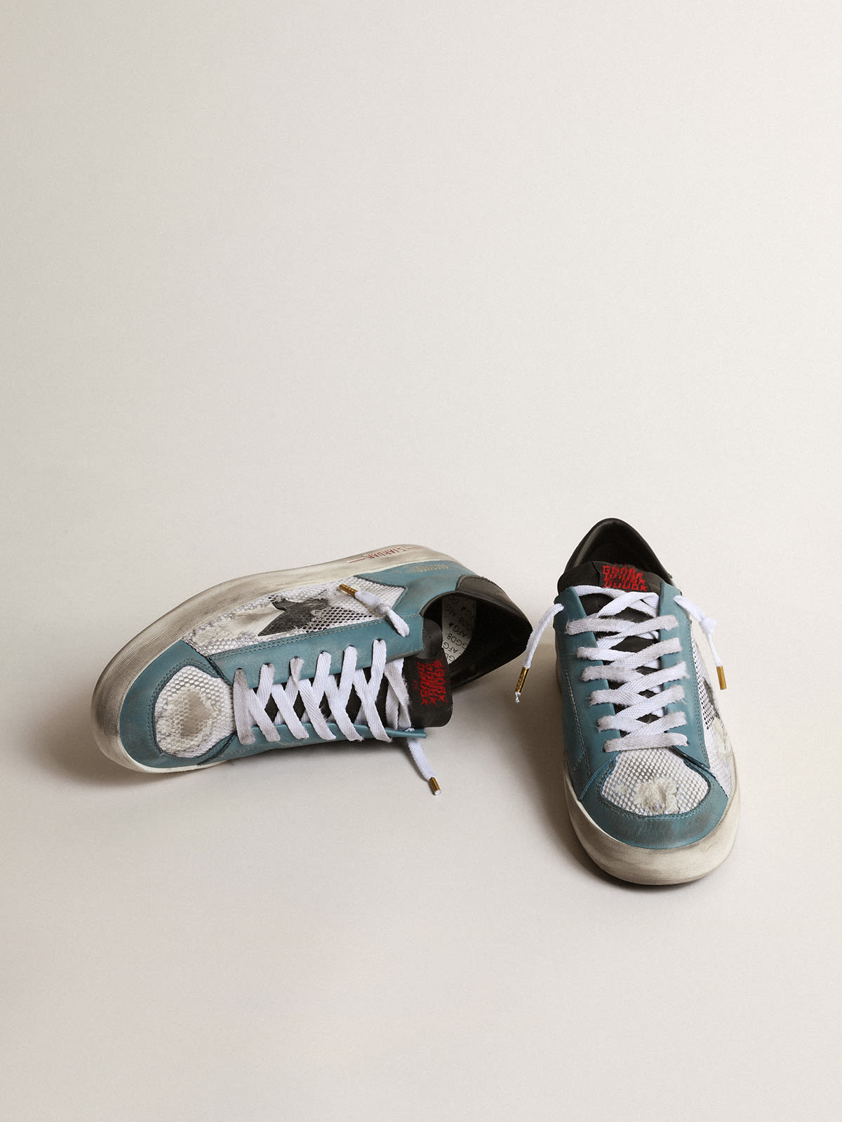 Distressed on sale golden goose