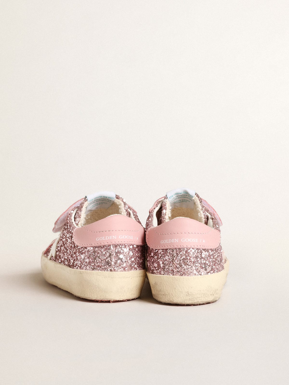 Golden goose pink on sale sparkle