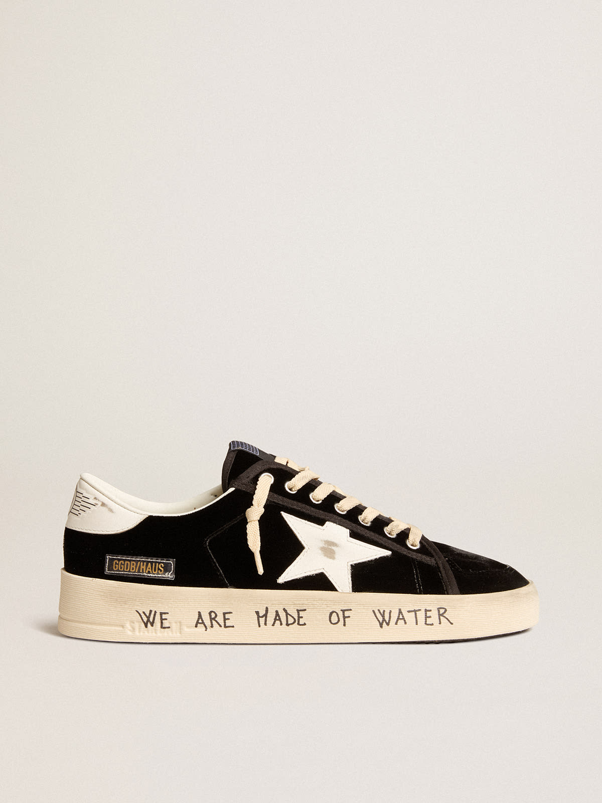 Men's exclusive HAUS of Dreamers Stardan in black velvet | Golden