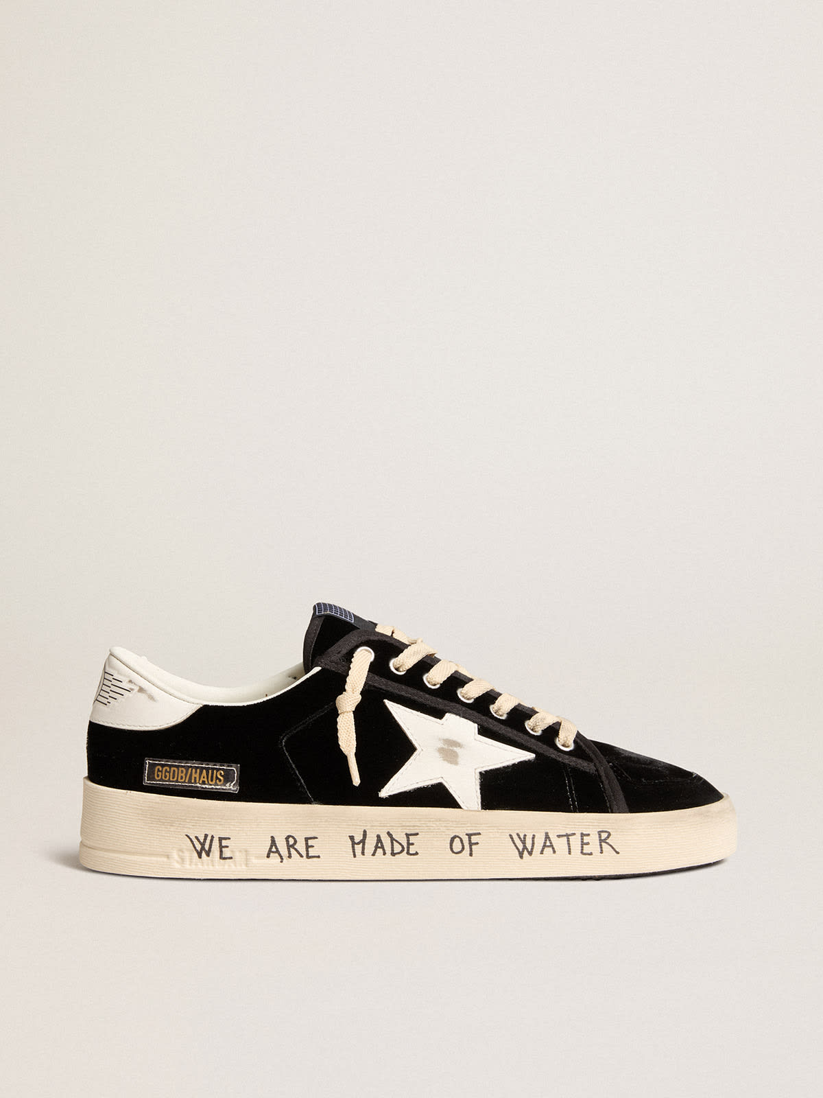 Women's exclusive HAUS Stardan black velvet | Golden Goose