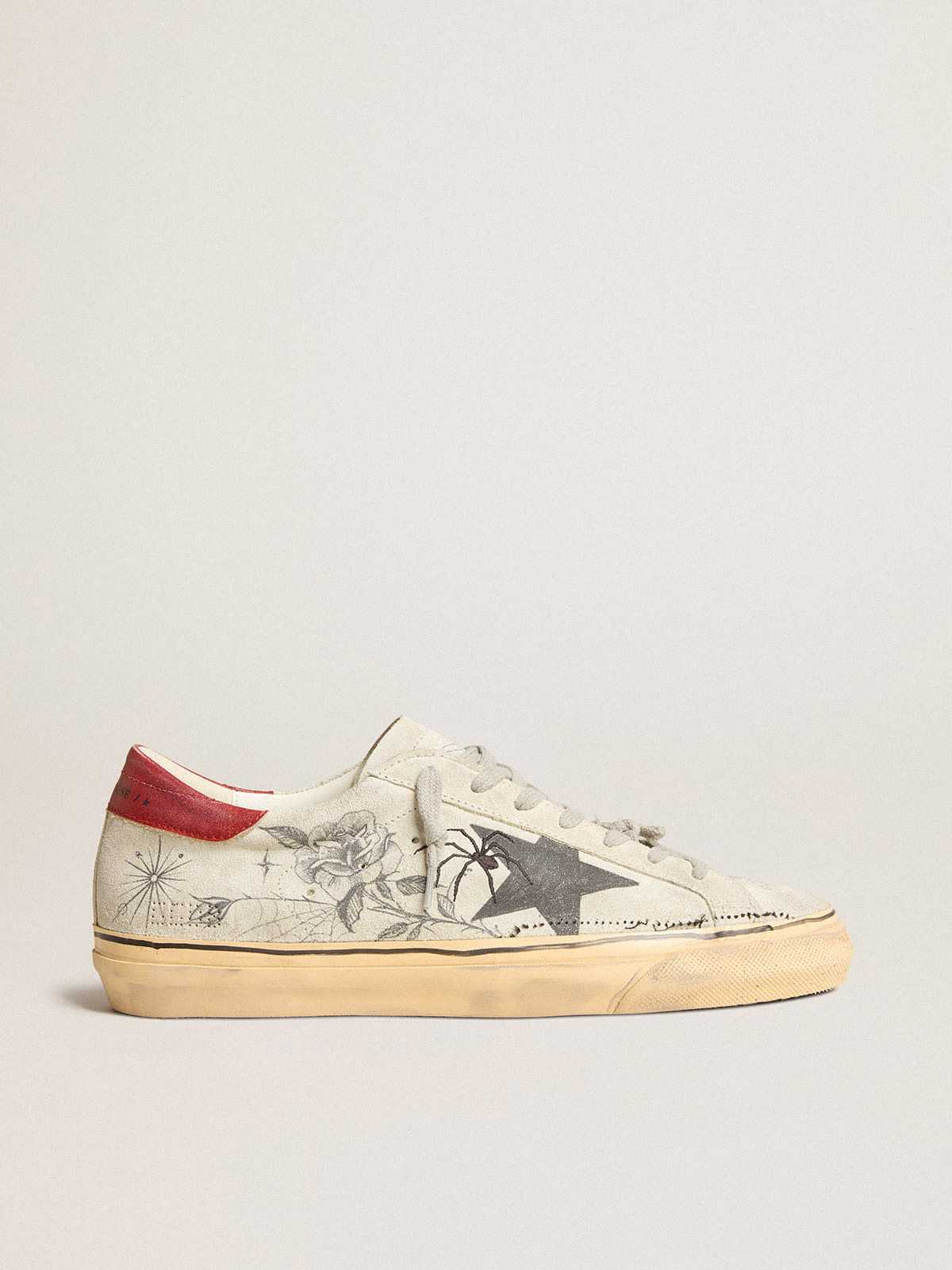 Golden Goose - HAUS of Dreamers exclusive women’s Super-Star in ice gray crust leather in 