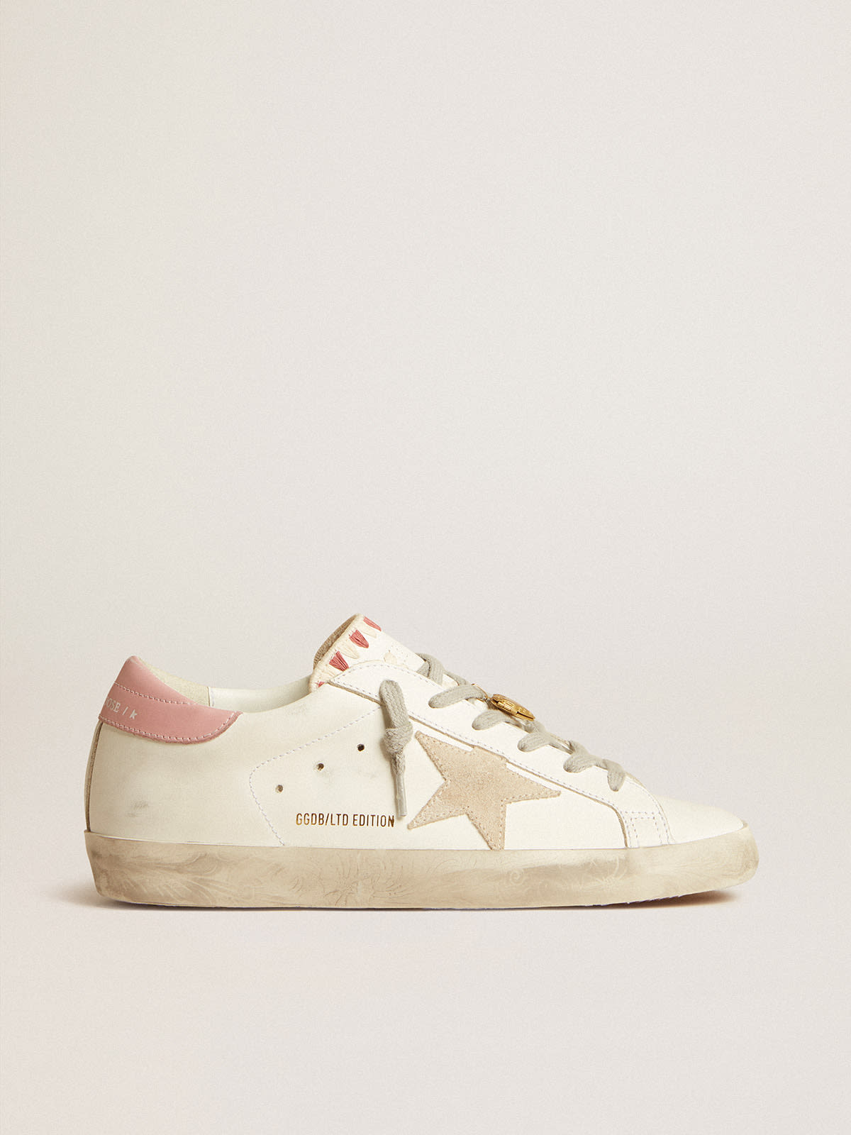 Golden goose shop pink sneakers