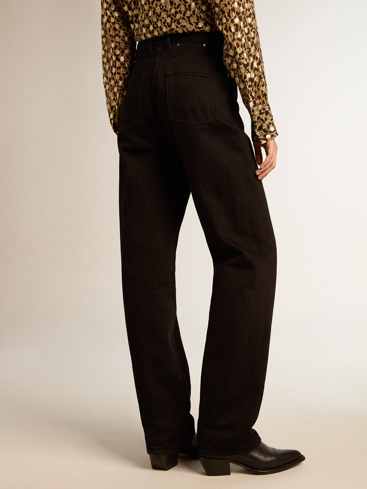 Golden Goose - Calça jeans feminina preta in 
