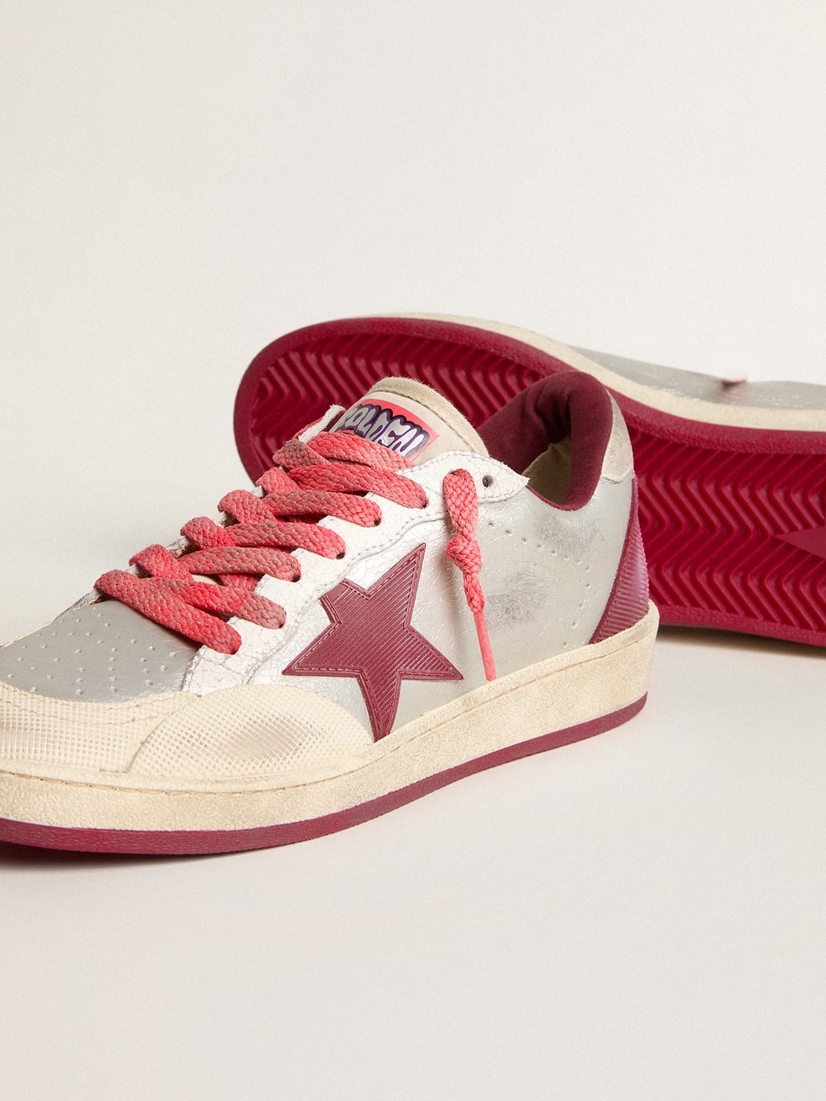 Golden goose clearance burgundy star