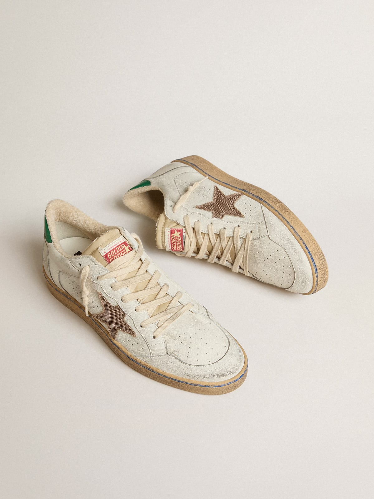 Golden goose cheap ball star green