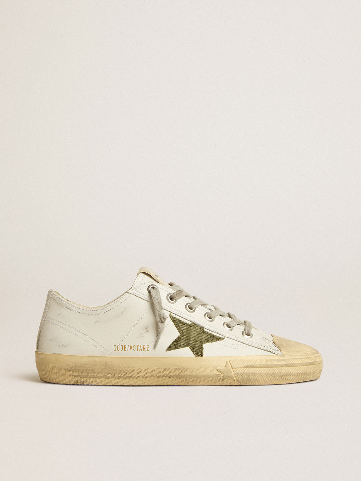 Golden goose cheap white and green