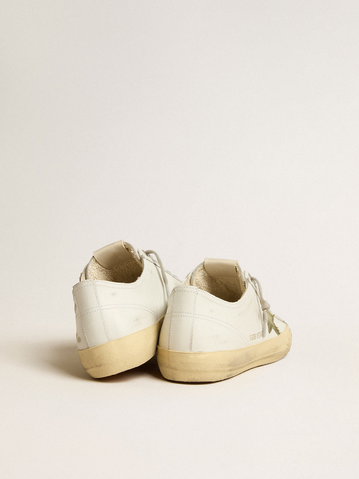 White leather canvas outlet shoes