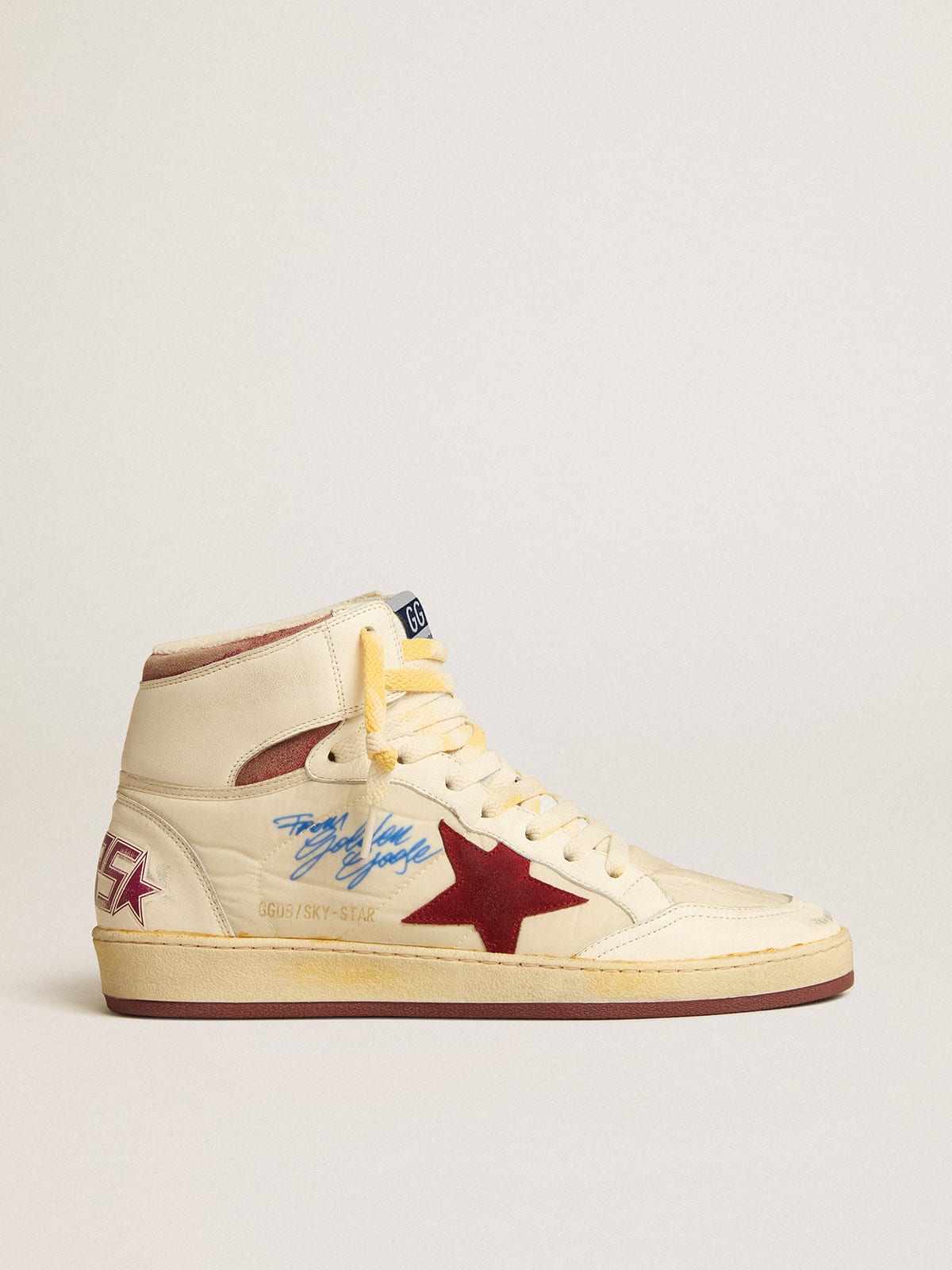 Golden goose 2025 beige suede