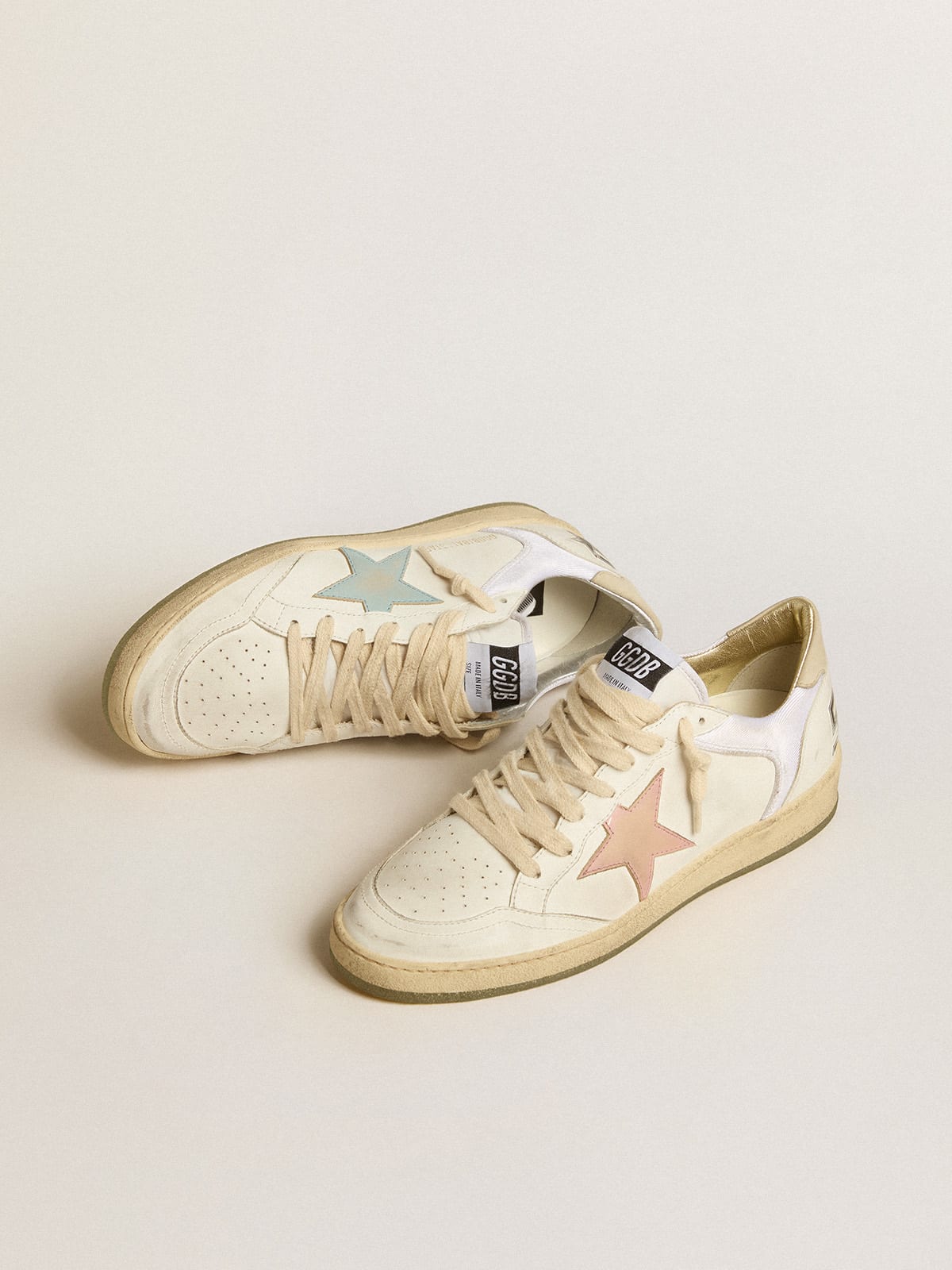 Hombre Zapatillas Deportivas Running Sole Ltd Con Estrella De Piel Marrón  Con Estampado Lagarto Y Refuerzo Del Talón De Piel Color Cuero, Running  Sole Golden Goose