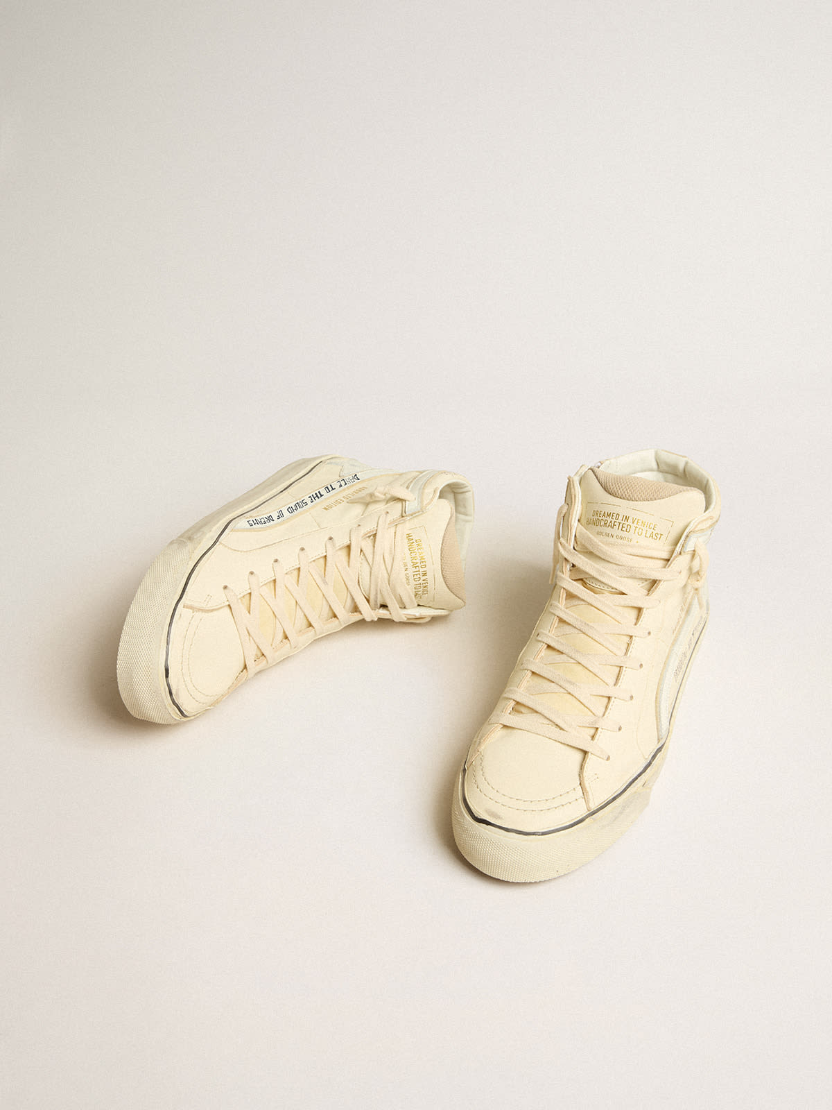 Golden goose cheap hi slide sneakers