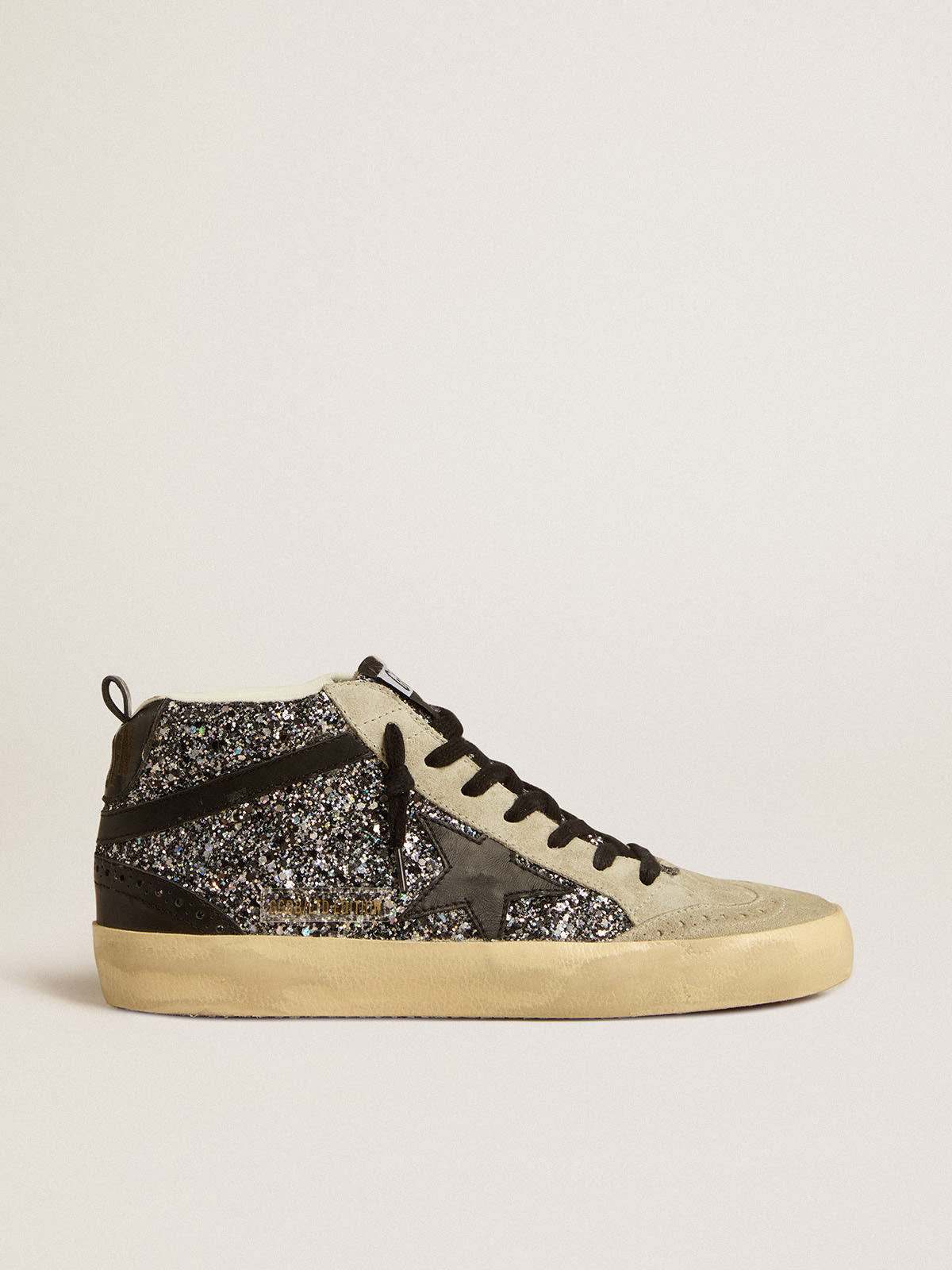 Golden goose cheap noire pailletée