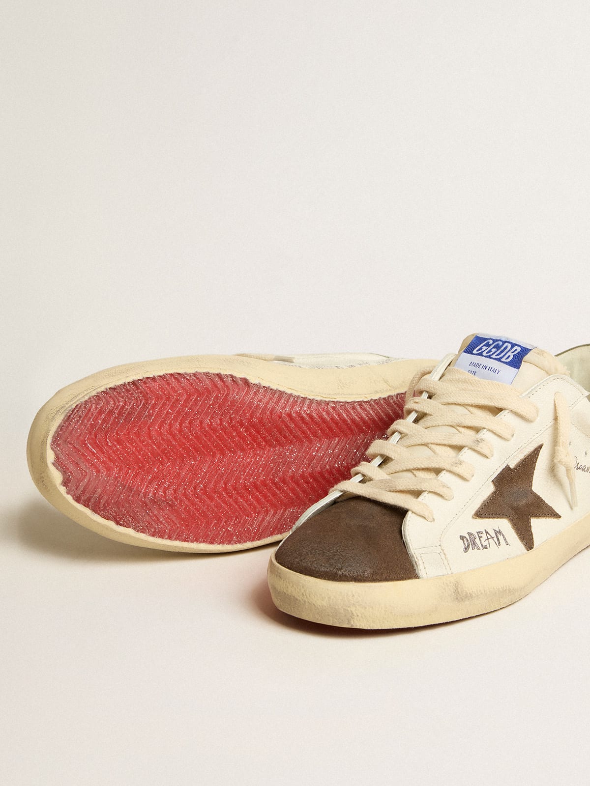 Golden goose clearance tan suede