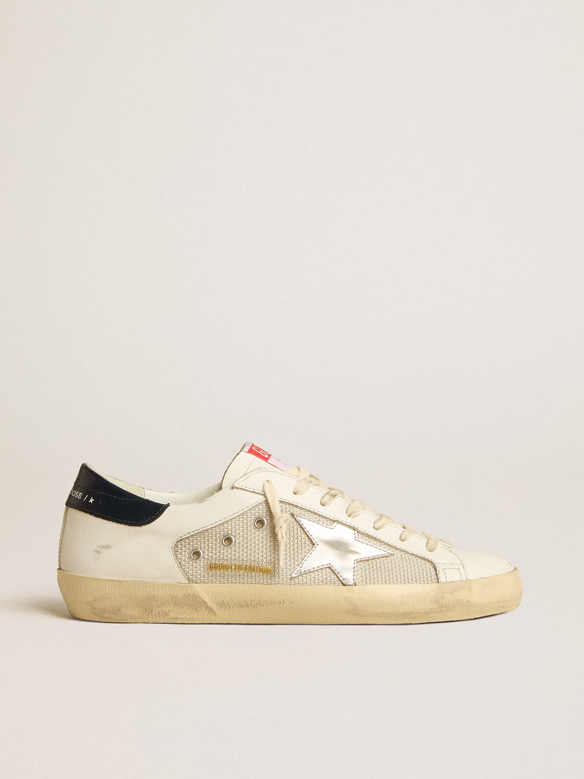 Golden goose clearance red and blue