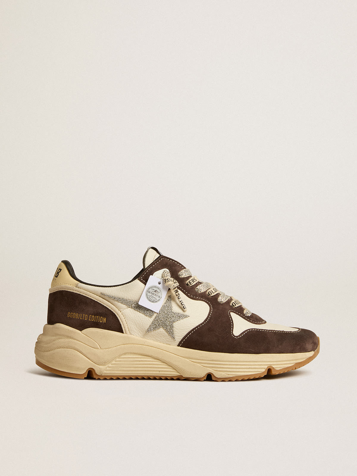 Golden goose store running suede sneakers