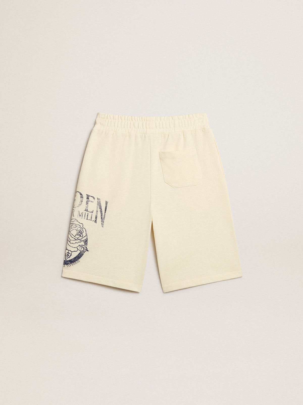 Boys Geometric Print Bermuda Shorts