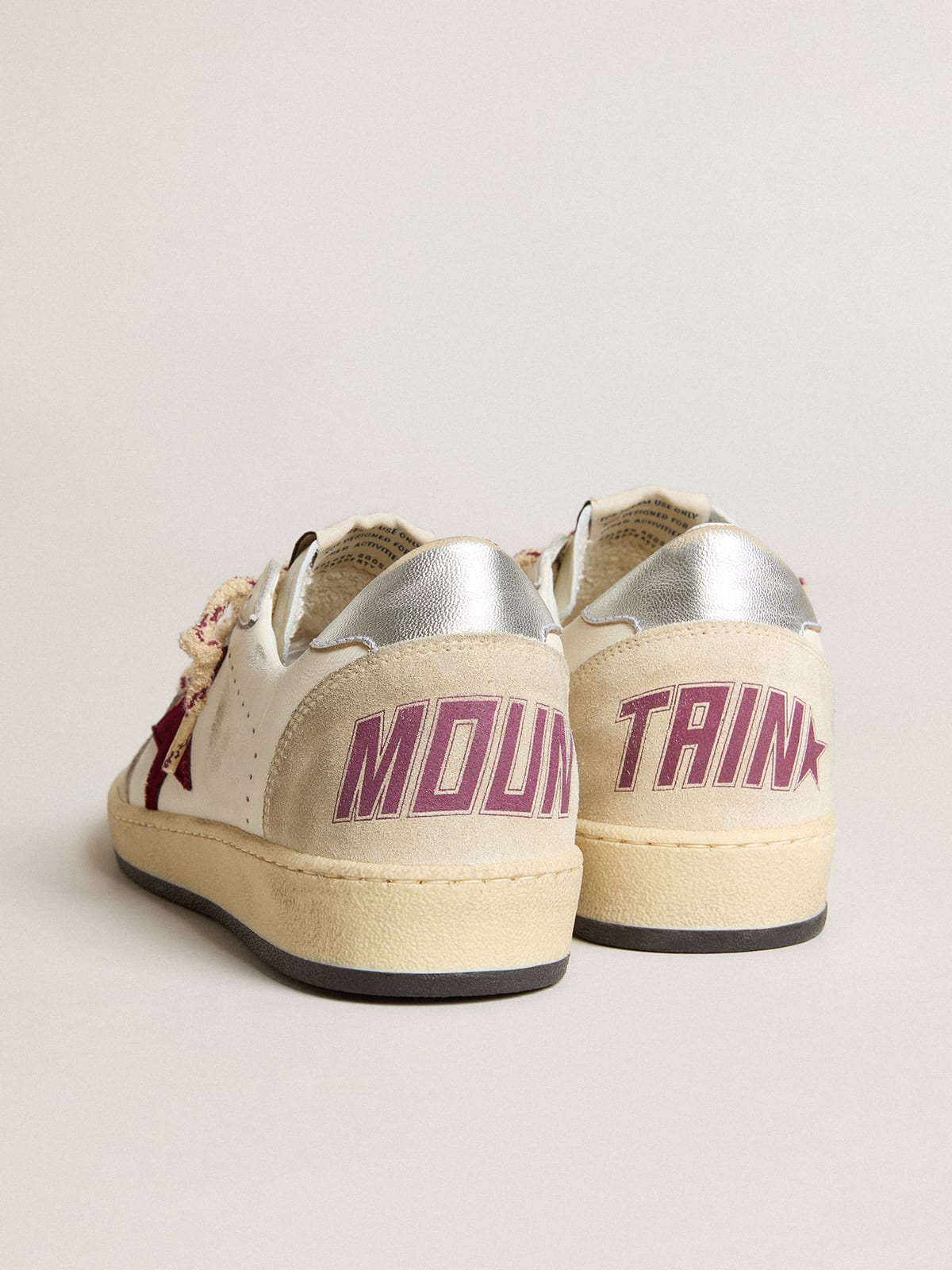 Golden goose hot sale burgundy star