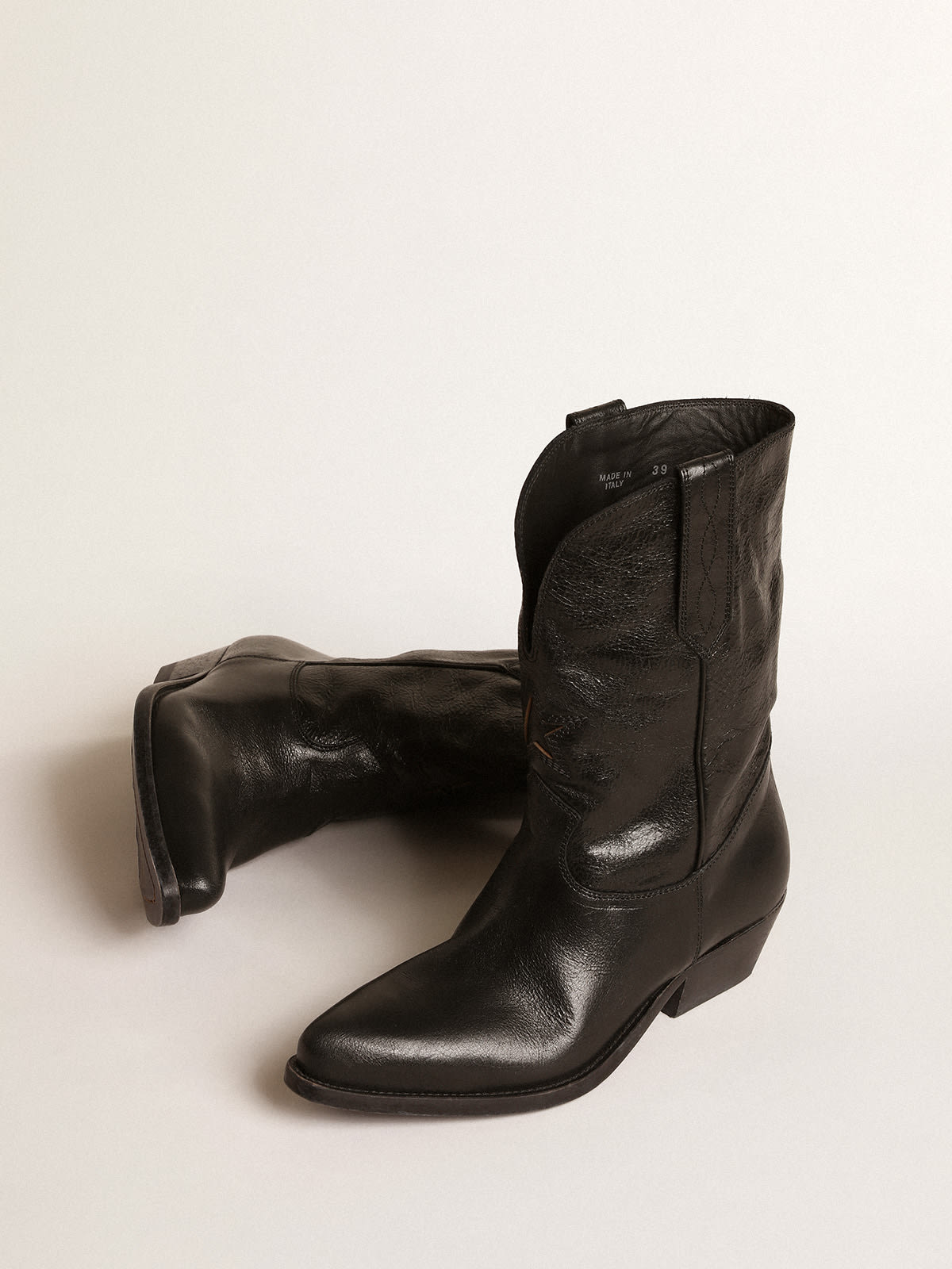 Golden goose shop western boots