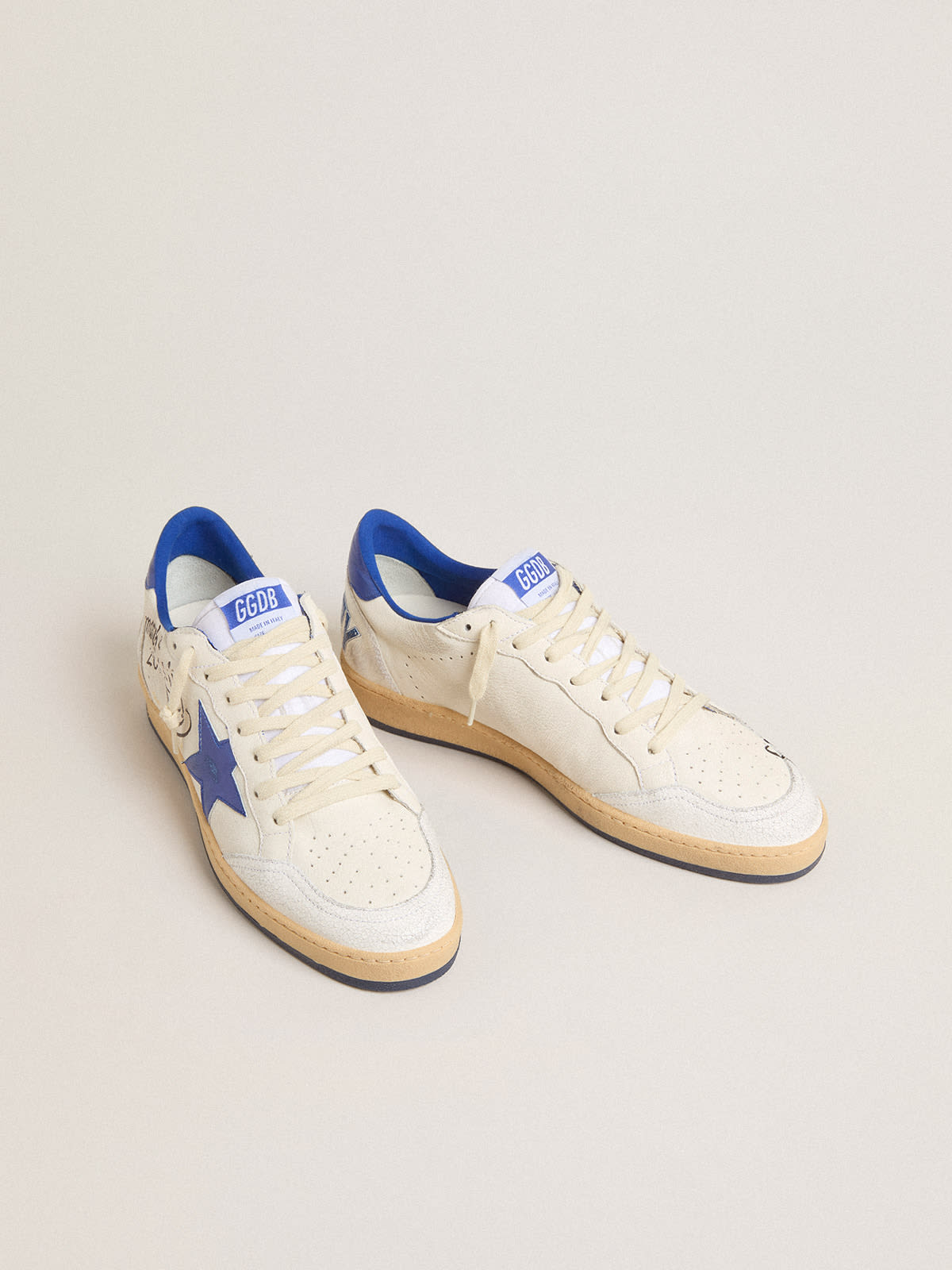 Golden goose blu on sale uomo