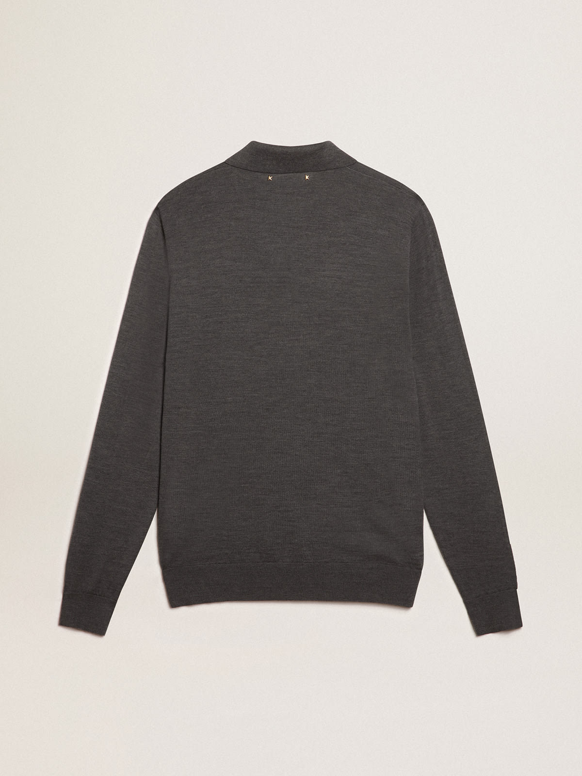 Pull Col V En Laine Mérinos Extra Fine Turnbury - Taille L, Gris, Occasion Très Bon état