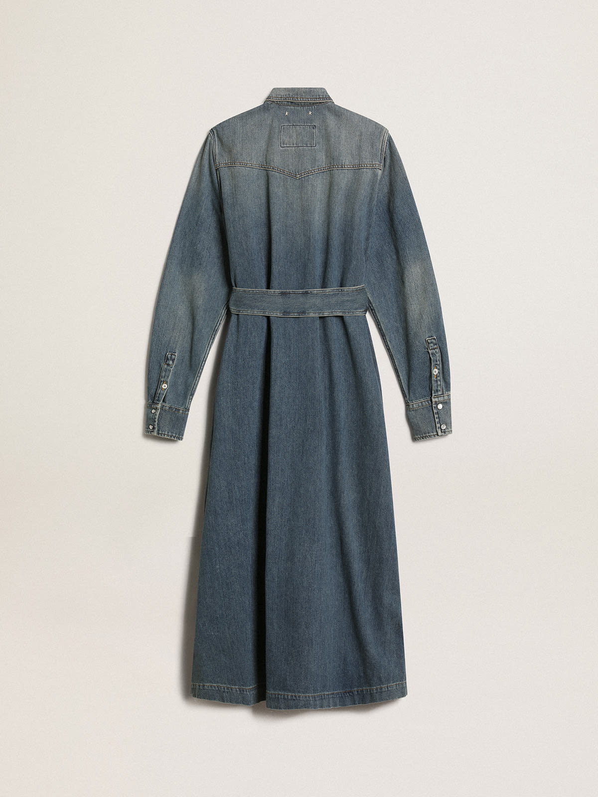 Delta Denim Dress - New Arrivals - Our Products - Gooses Screen