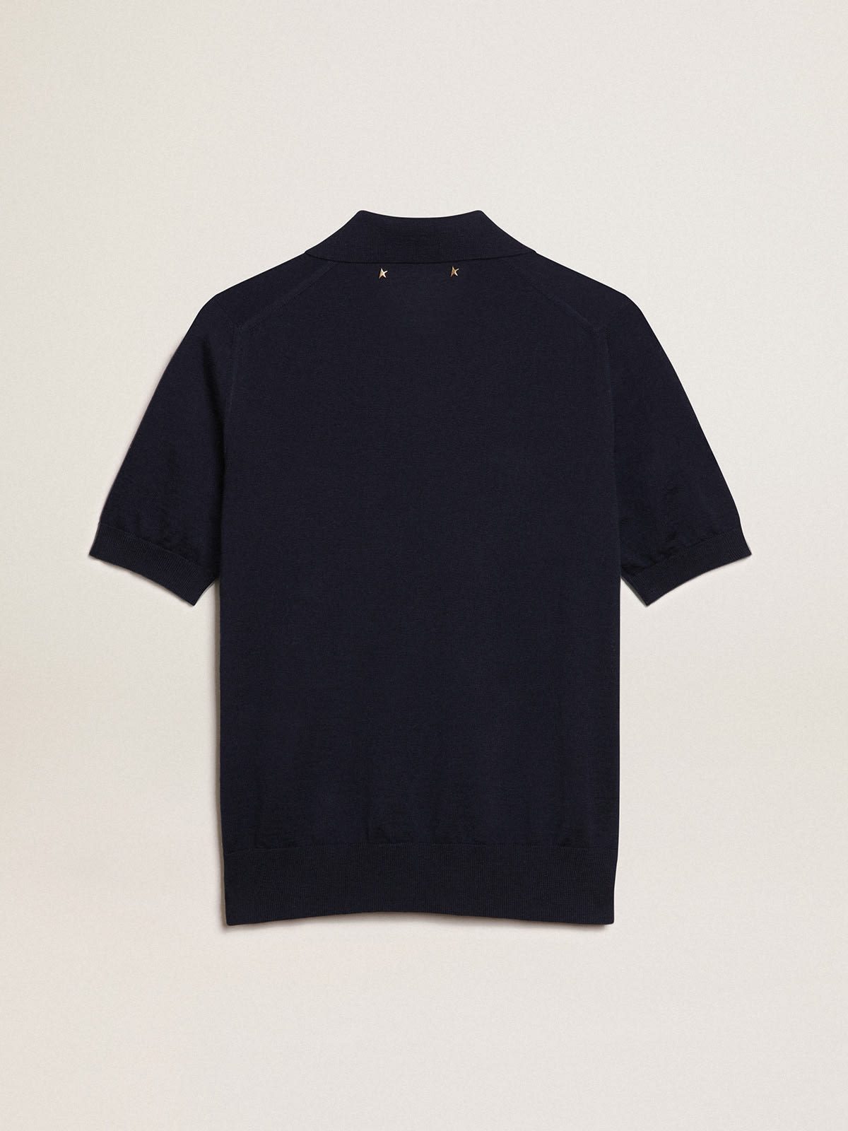 Navy blue polo t hotsell shirt women's