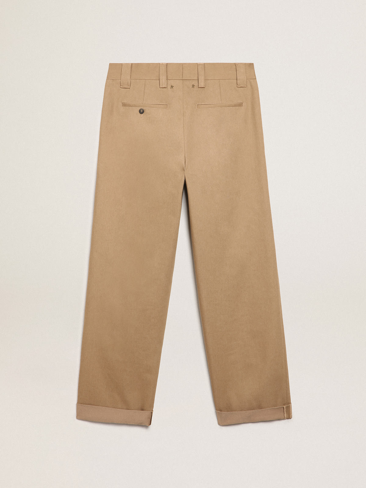 Pantalón De Trabajo Para Hombre Sin Bolsillos Nickel - Caqui