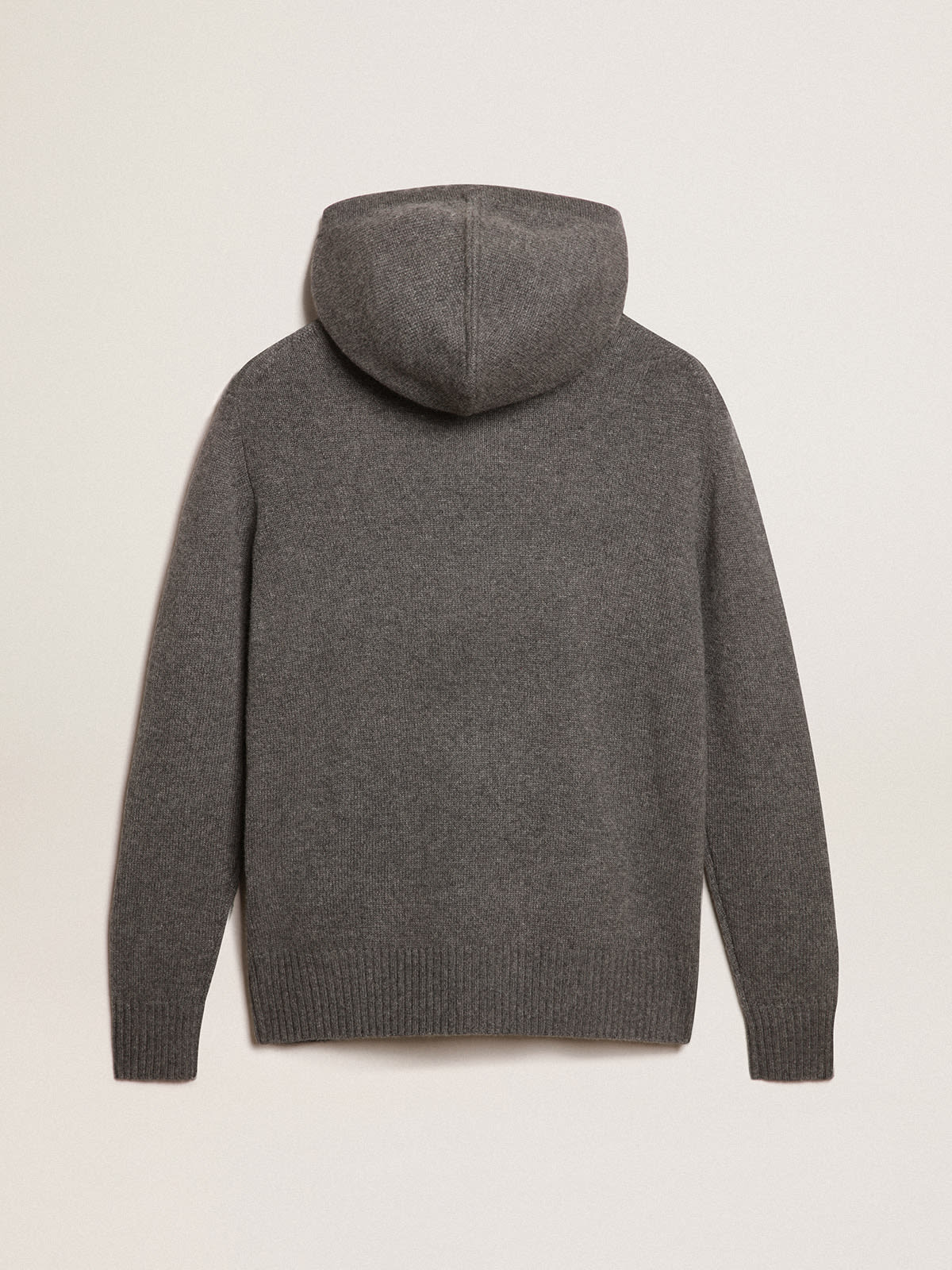 Grey clearance cashmere hoodie