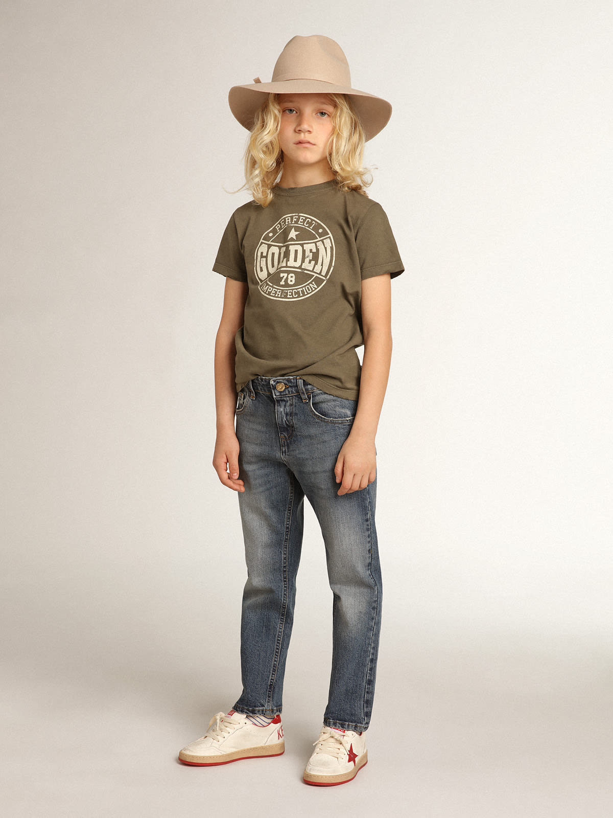 Boys store olive shirt